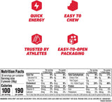 Clif Bloks Strawberry Energy Chews - 18 Count ($1.64 per packet)