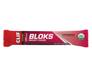 Clif Bloks Strawberry Energy Chews - 18 Count ($1.64 per packet)