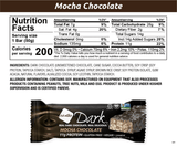 NuGo Dark Mocha Chocolate - 12 Count ($1.38 per bar)