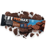 PROMAX Protein Double Fudge Brownie - 12 Count ($1.86 per bar)